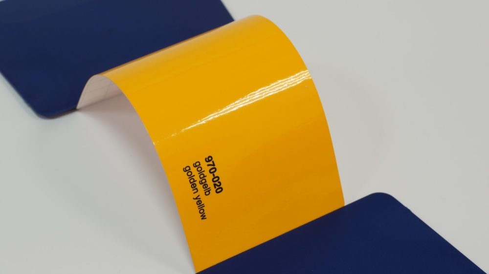 Автовинил Oracal 970-020 goldgelb golden yellow золотисто-желтый