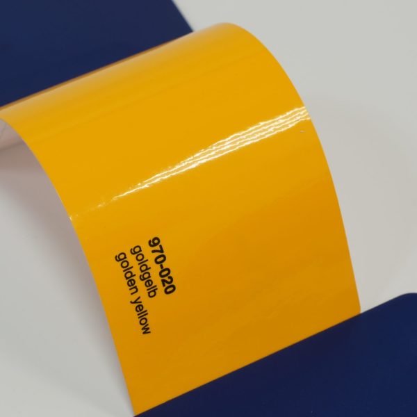 Автовинил Oracal 970-020 goldgelb golden yellow золотисто-желтый