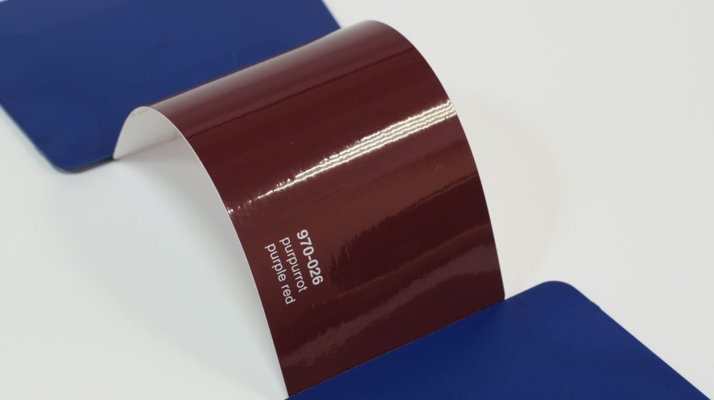 Автовинил Oracal 970-026 purpurrot purple red пурпурно-красный, глянец