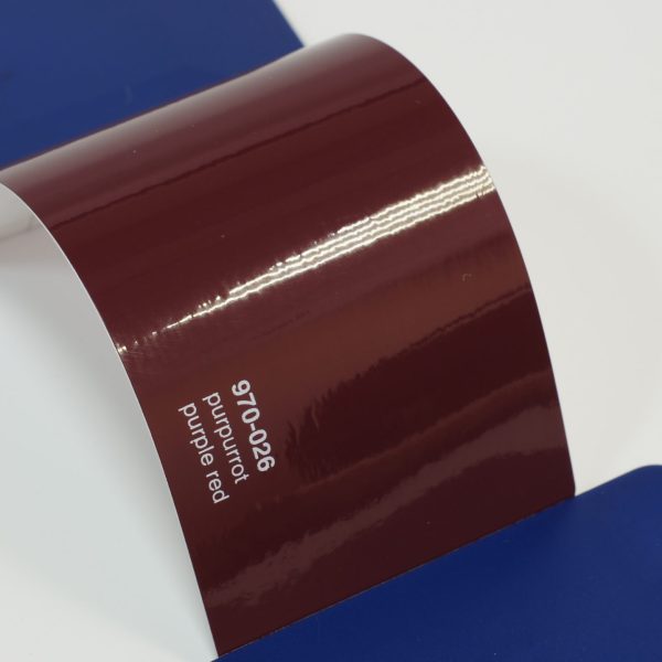 Автовинил Oracal 970-026 purpurrot purple red пурпурно-красный, глянец