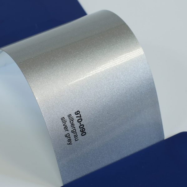Автовинил Oracal 970-090 silbergray silver gray - серый
