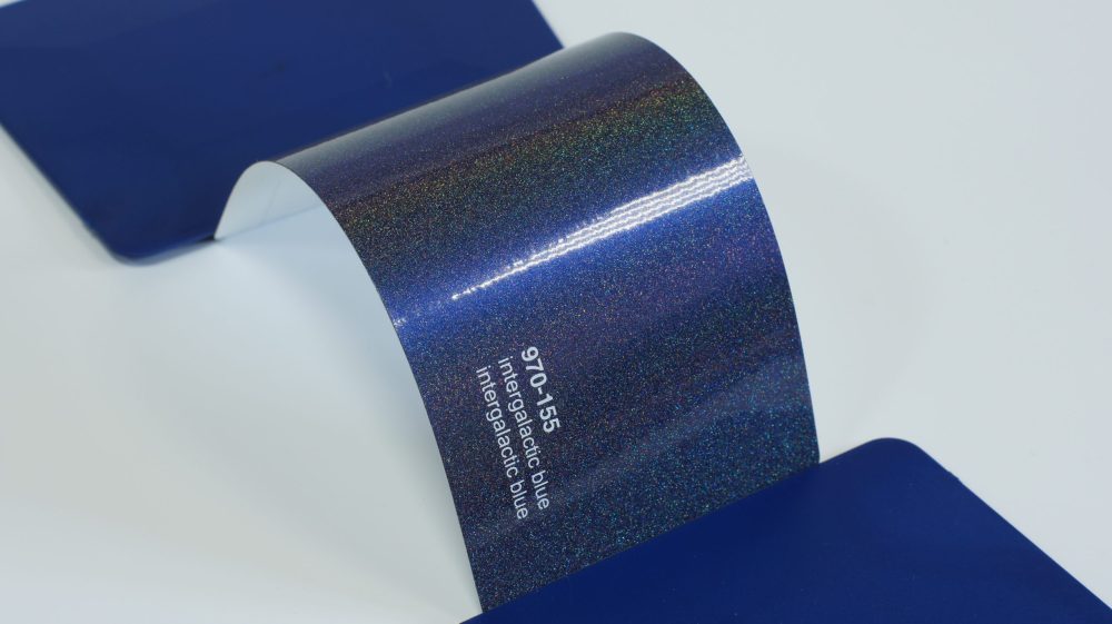 Автовинил Oracal 970-155 intergalactic blue - "галактик" синий, глянец