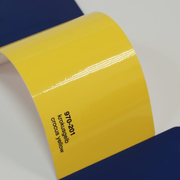 Oracal 970-201 crocus yellow желтый глянец