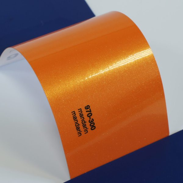 Автовинил Oracal 970-300 mandarin - оранжевый, глянец