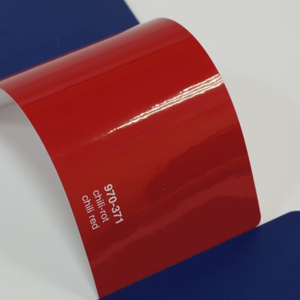 Автовинил Oracal 970-371 chili-rot chili red перцовый-красный, глянец