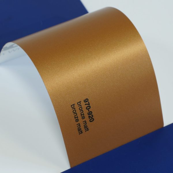 Автовинил Oracal 970-920 bronze matt - бронза, матовый