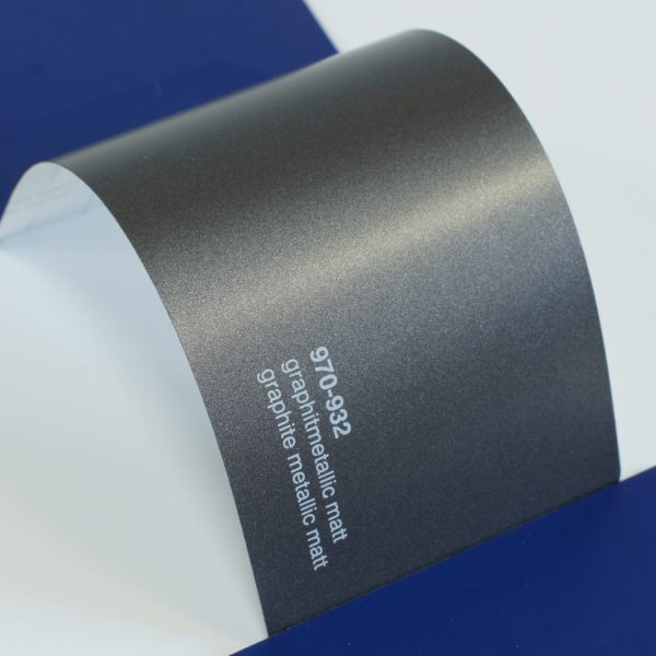Автовинил Oracal 970-932 graphittmetallic matt, graphite metallic matt - серый, матовый