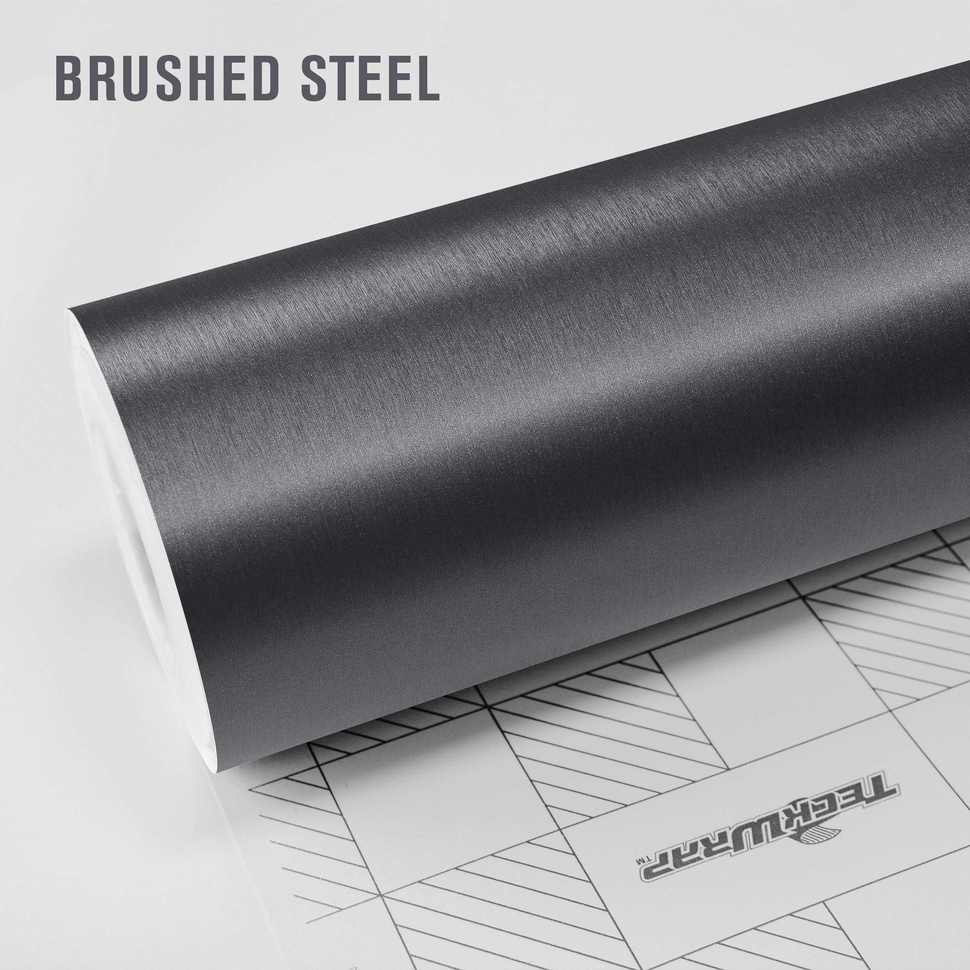 Автовинил TeckWrap BM03 Brushed Steel
