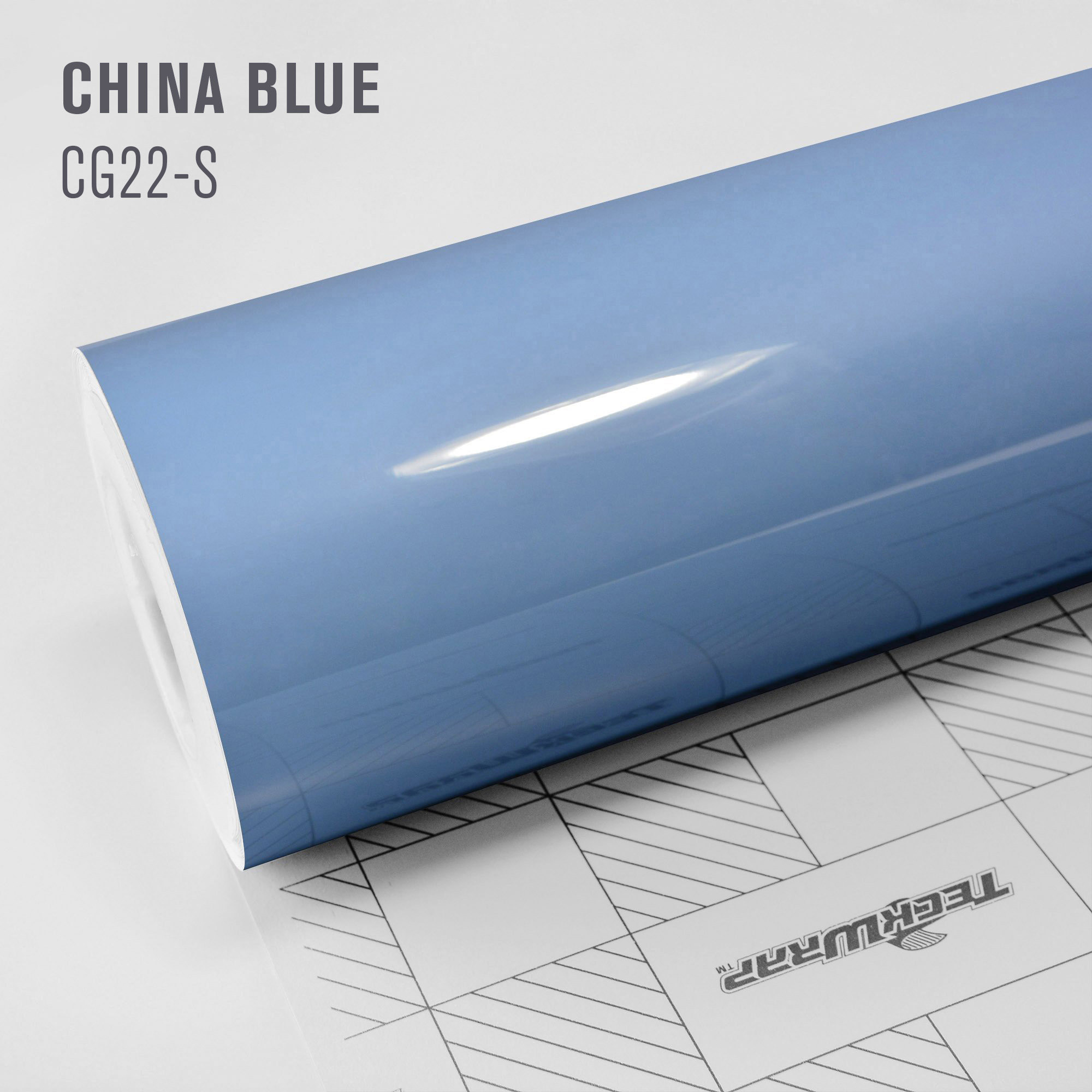Автовинил TeckWrap CG22-S China Blue
