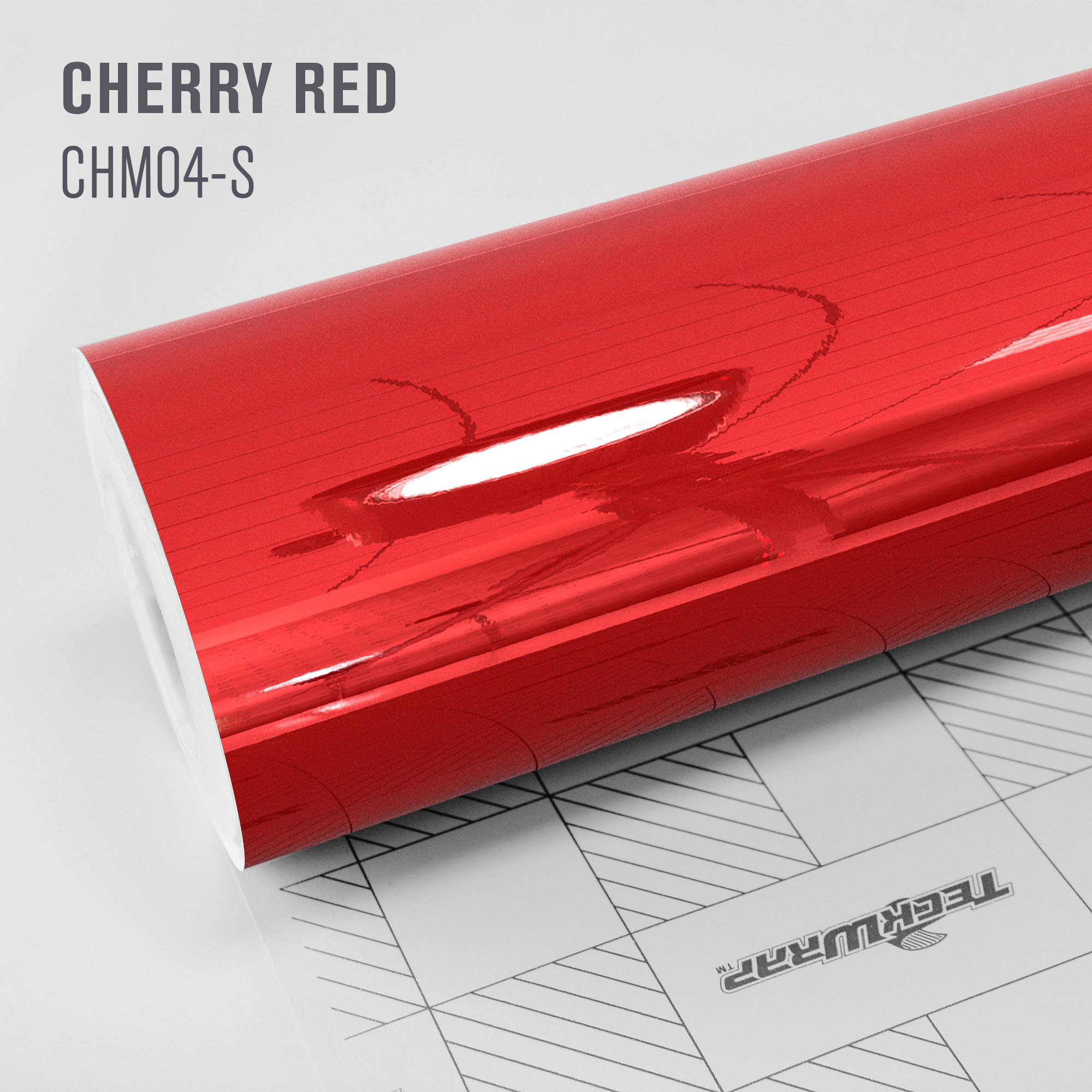 Автовинил TeckWrap CHM04-S Cherry Red