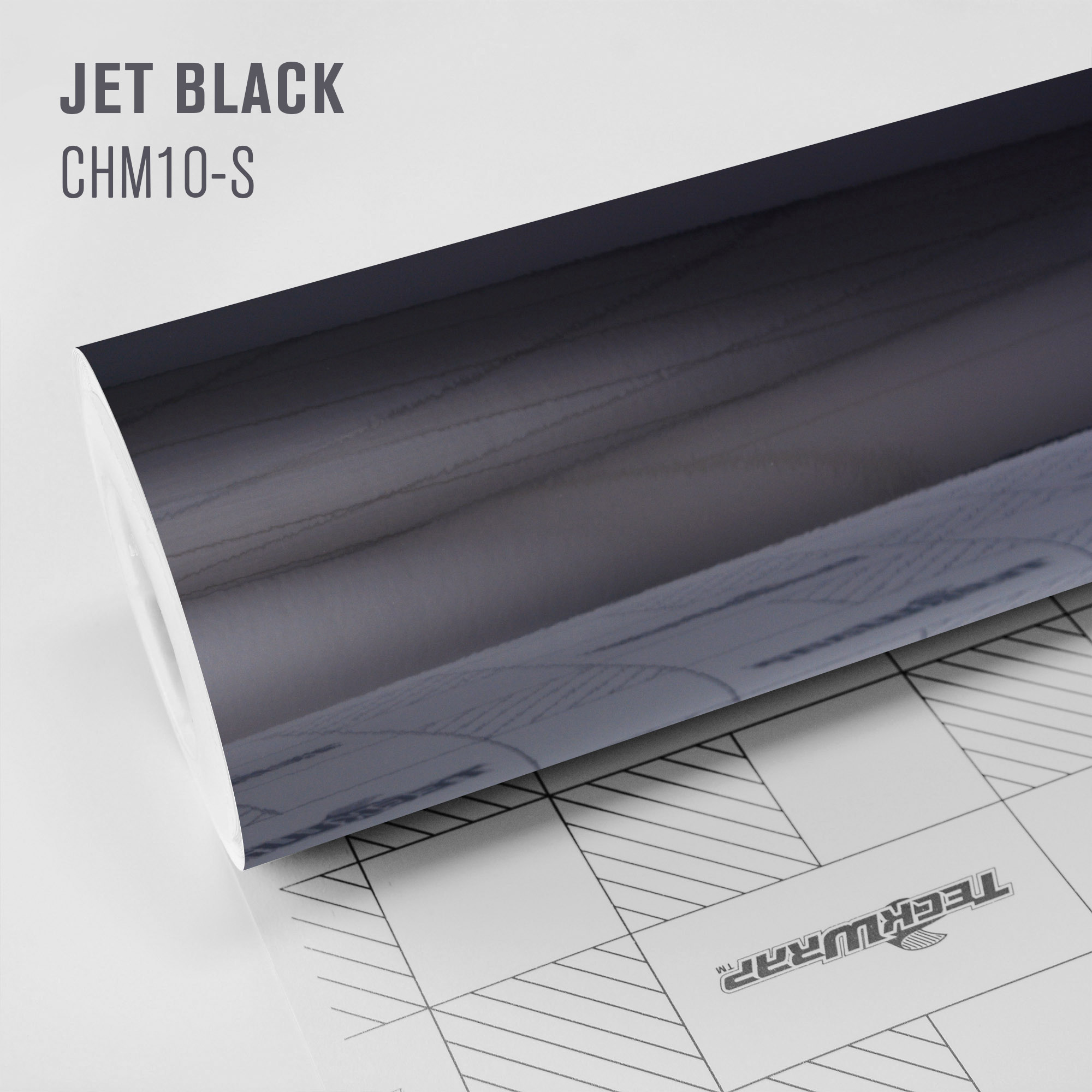 Автовинил TeckWrap CHM10E Jet Black