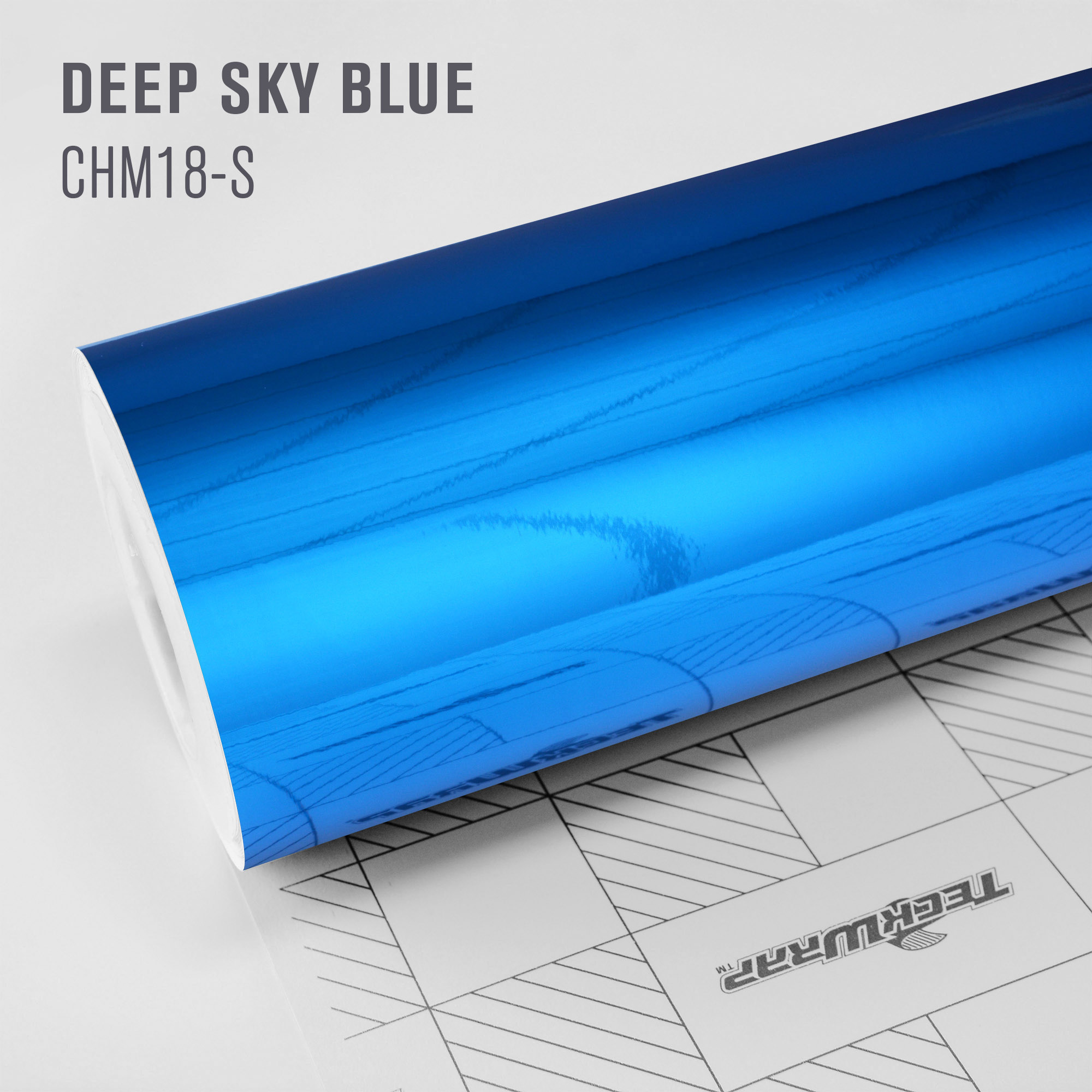 Автовинил TeckWrap CHM18E Deep Sky Blue