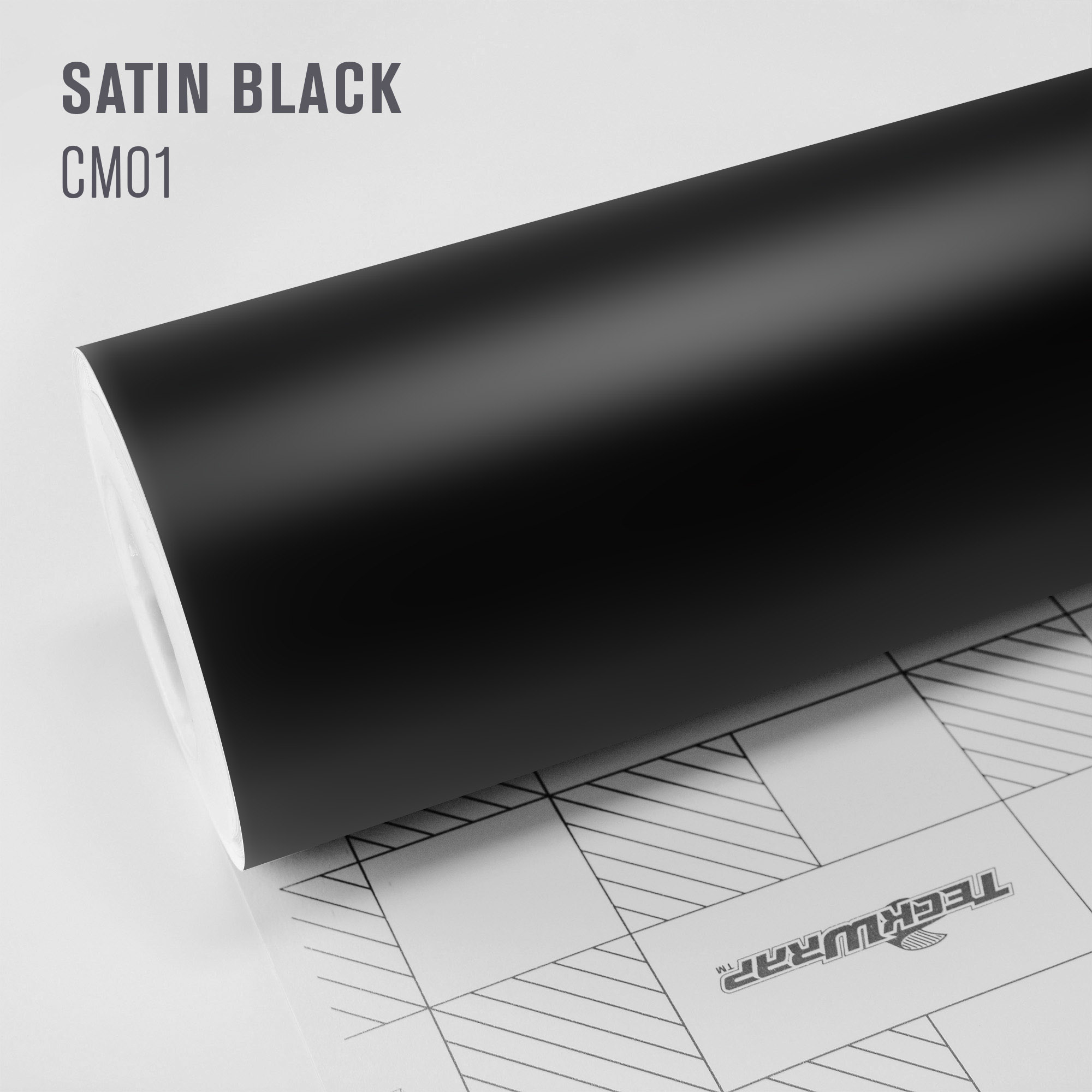 Автовинил TeckWrap CM01 Satin Black