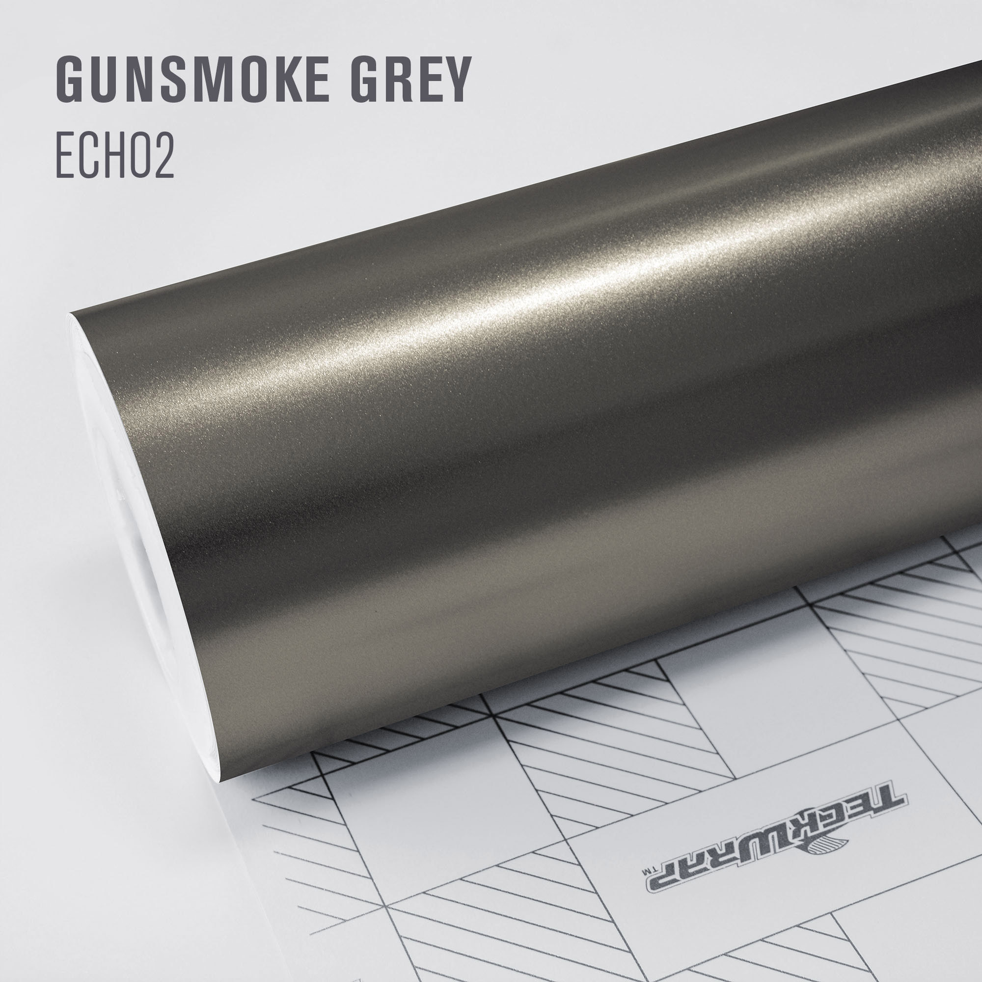 Автовинил TeckWrap ECH02 Gunsmoke Grey