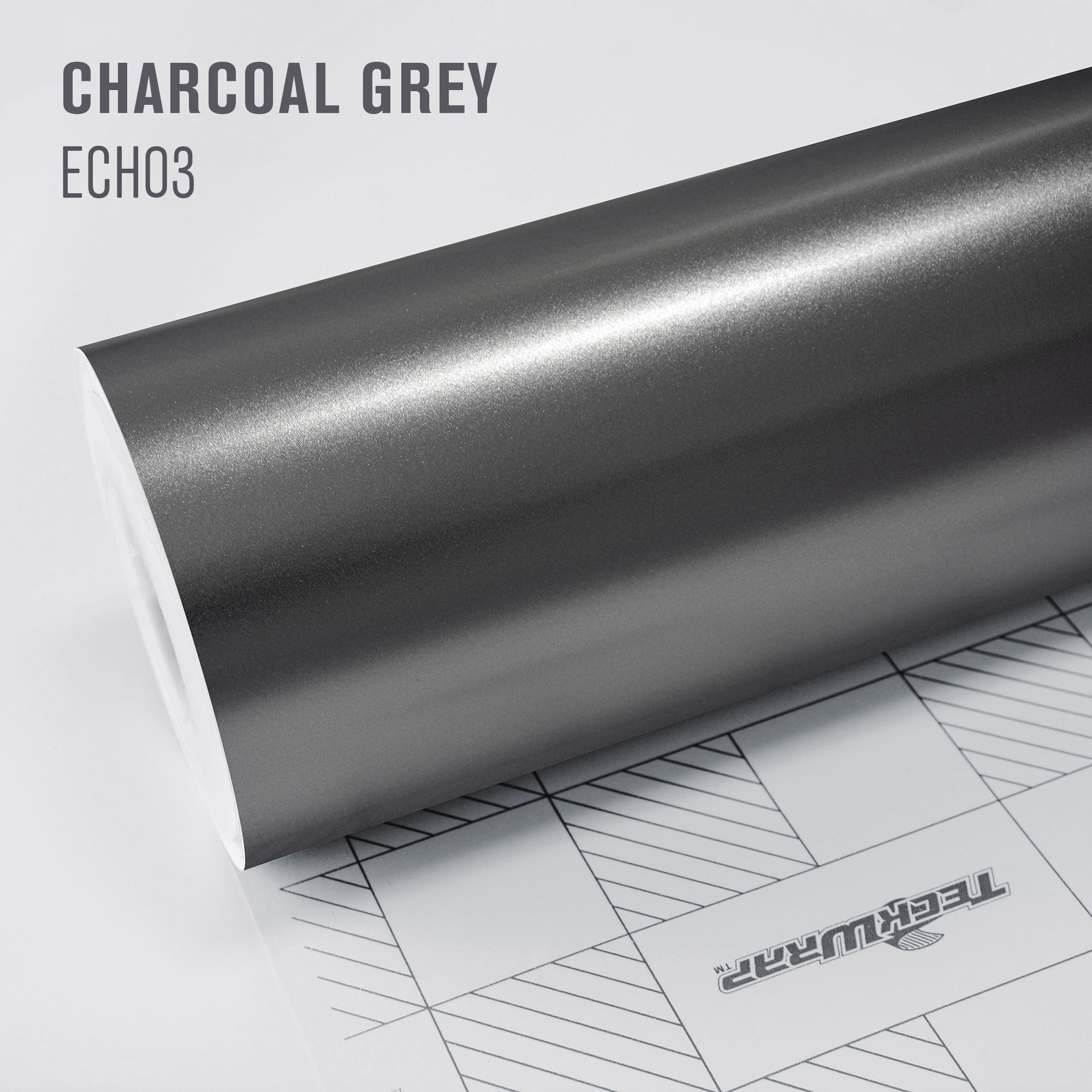 Автовинил TeckWrap ECH03 Charcoal Grey