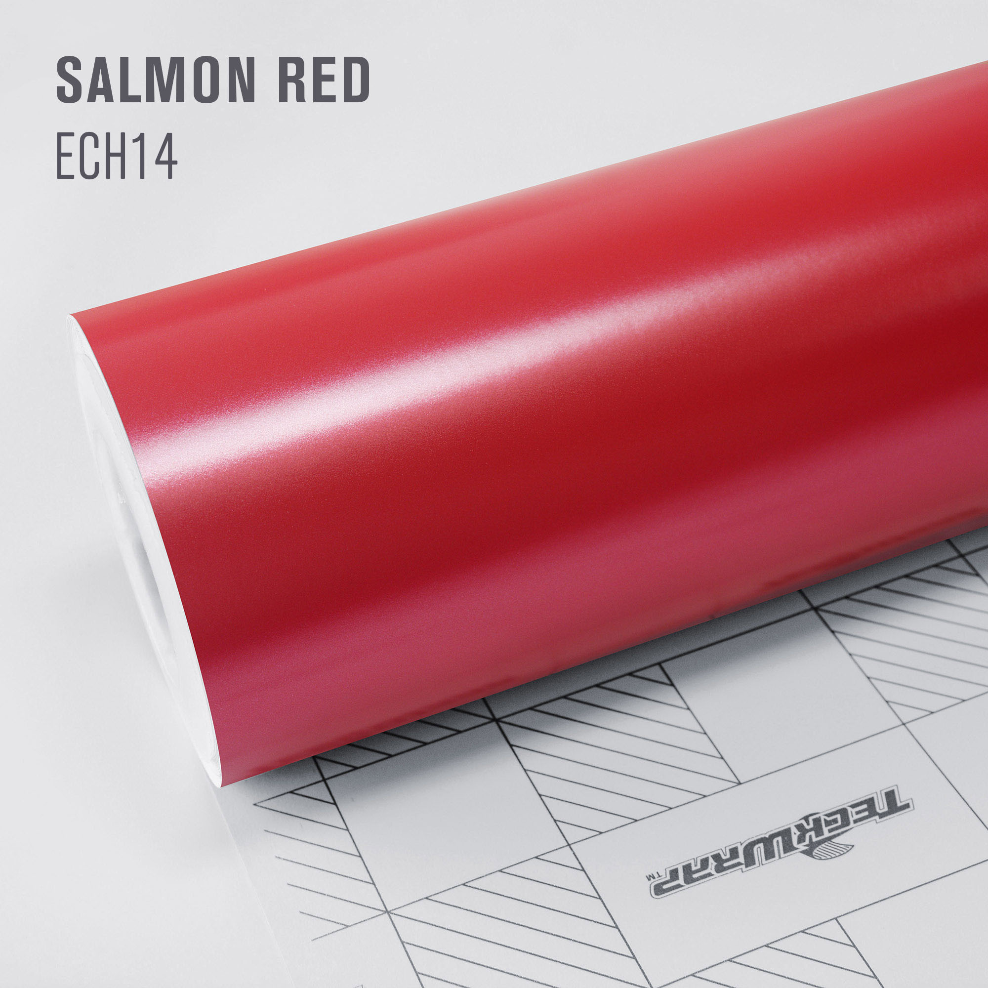 Автовинил TeckWrap ECH14 Salmon Red