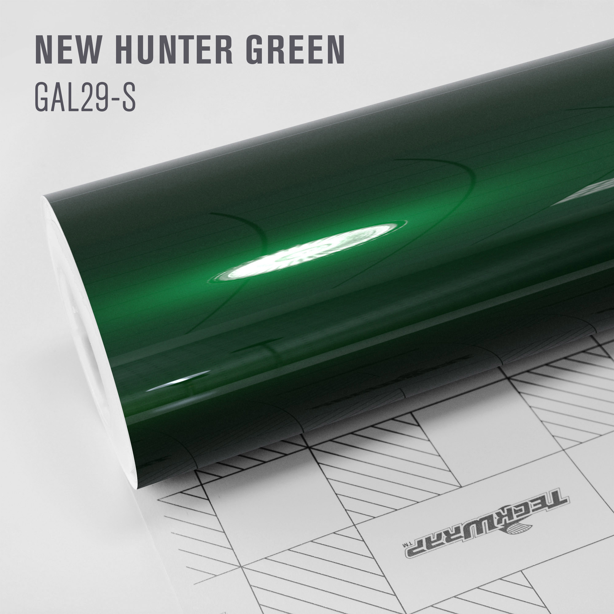 Автовинил TeckWrap GAL29-S New Hunter Green