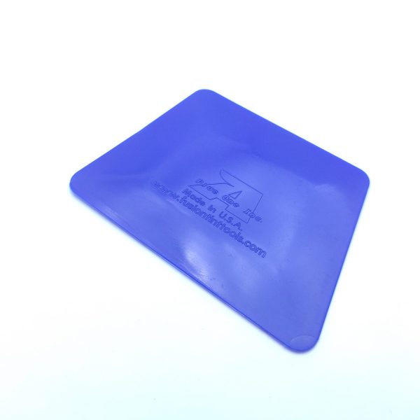 Ракель FUSION HARD CARD Blue (закругленный угол)