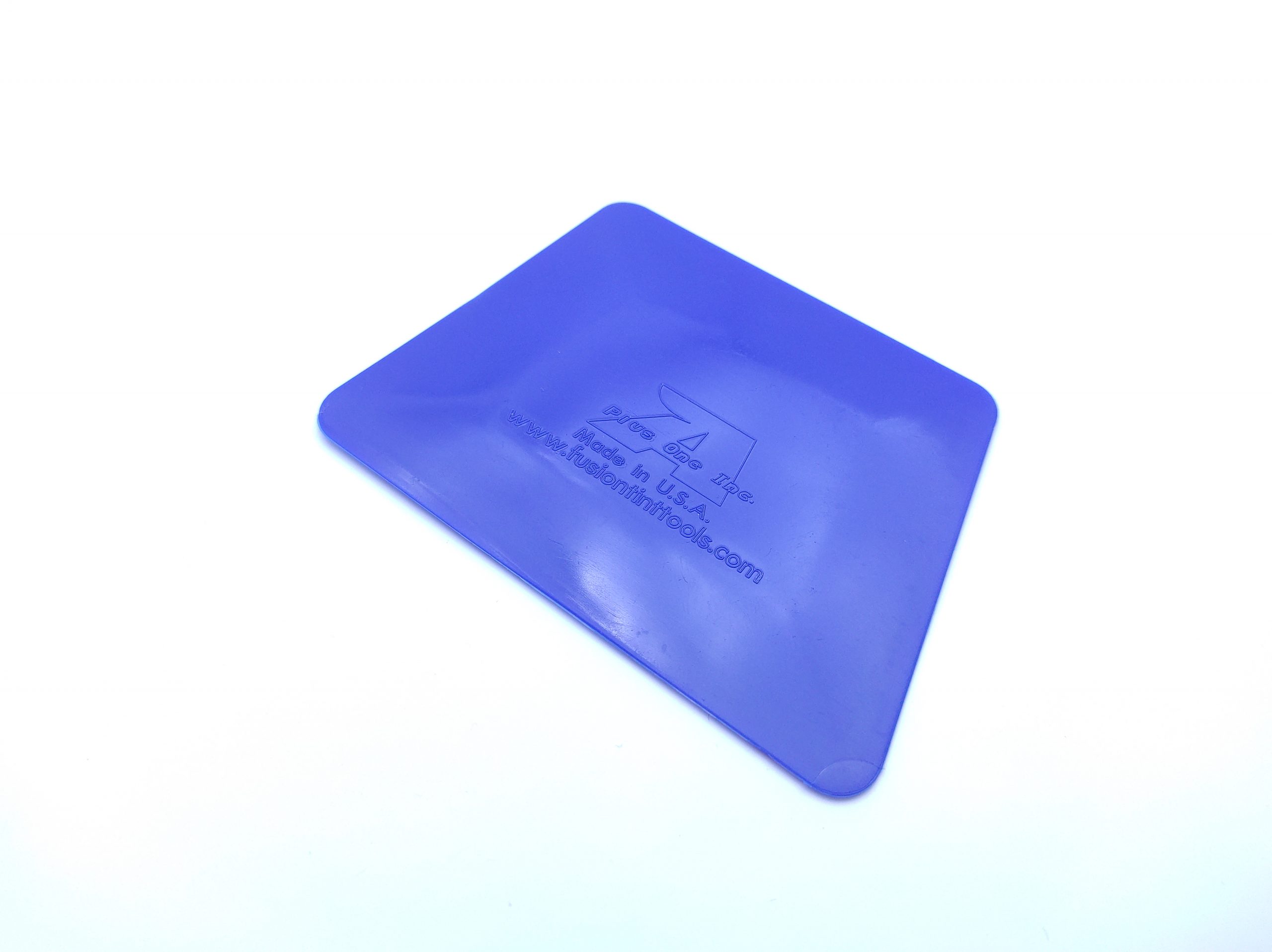 Ракель FUSION HARD CARD Blue (закругленный угол)