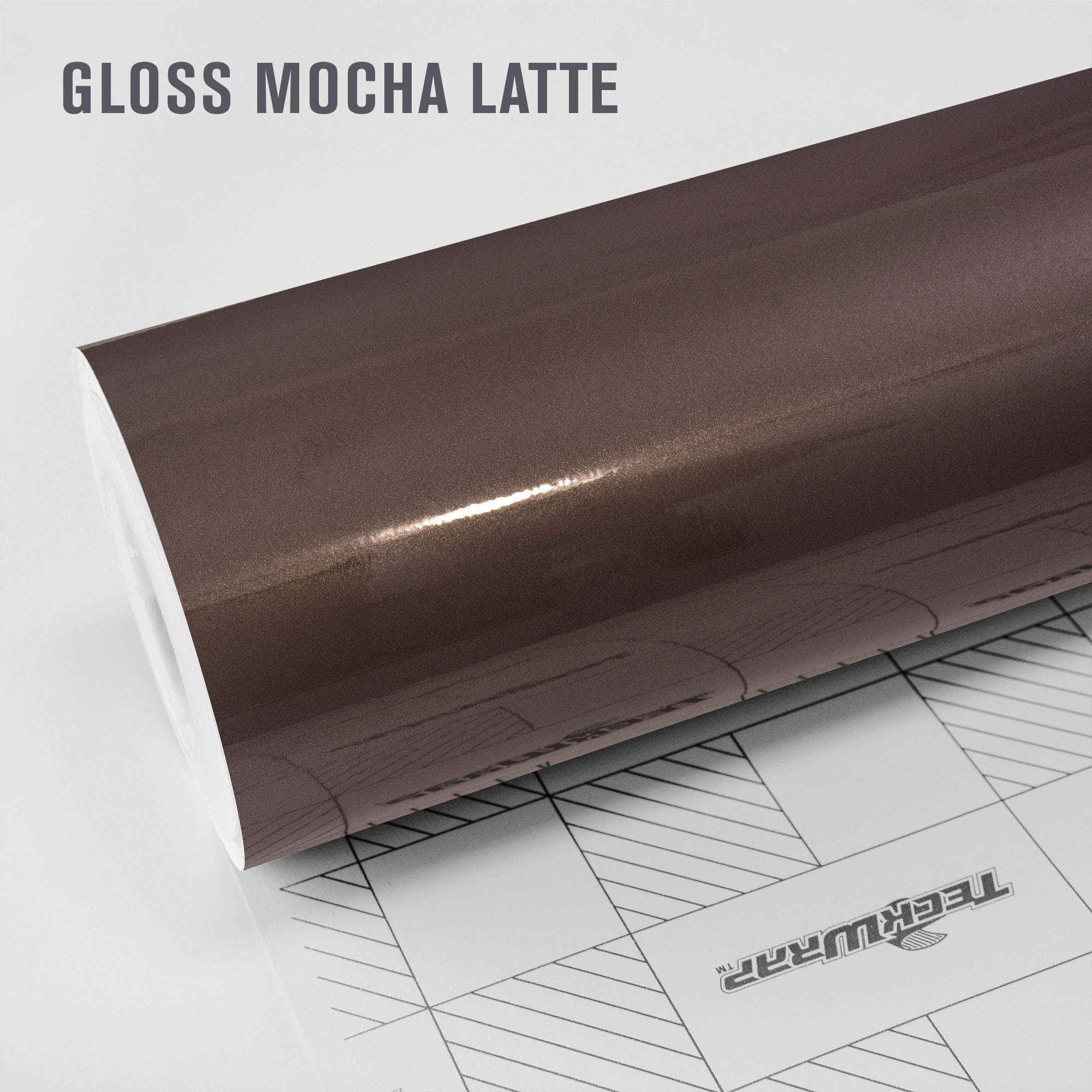 Автовинил TeckWrap MT02G Gloss Mocha Latte