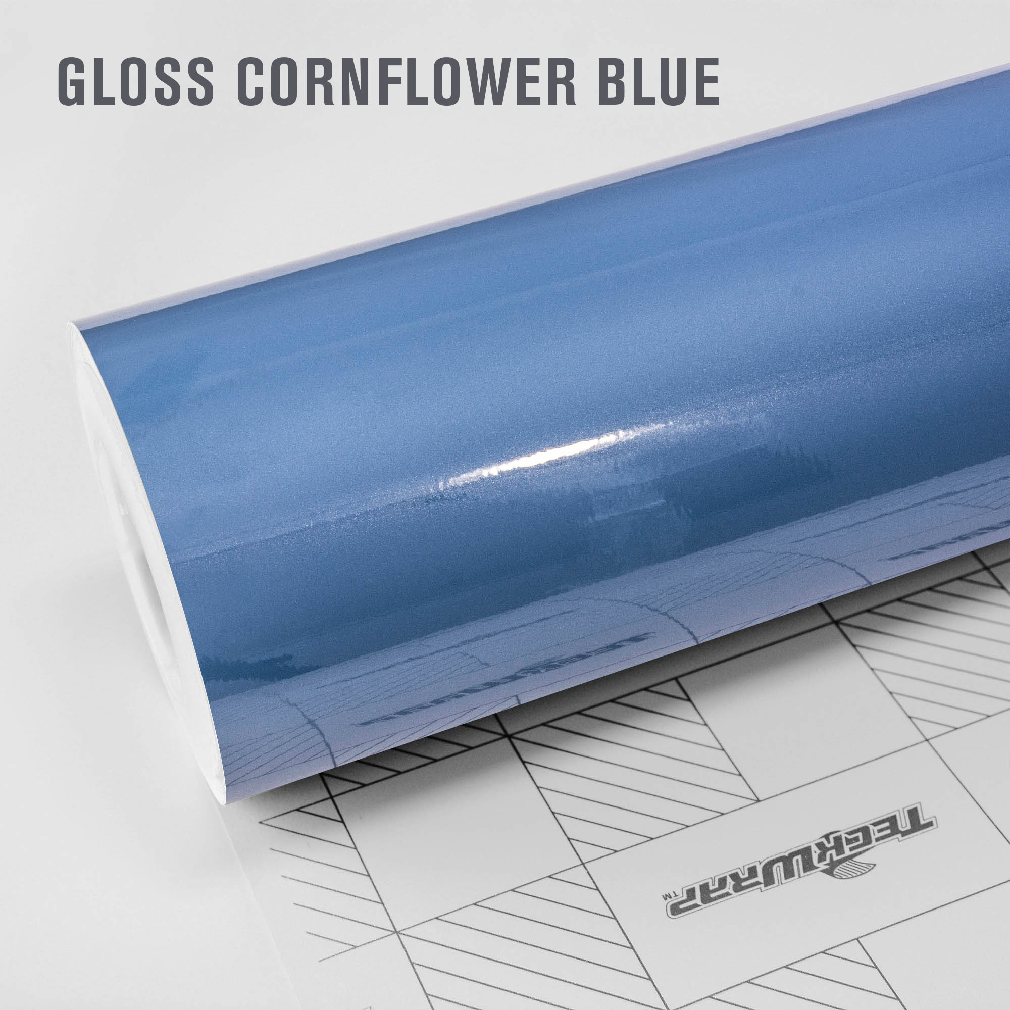 Автовинил TeckWrap MT04 Matte Cornflower Blue