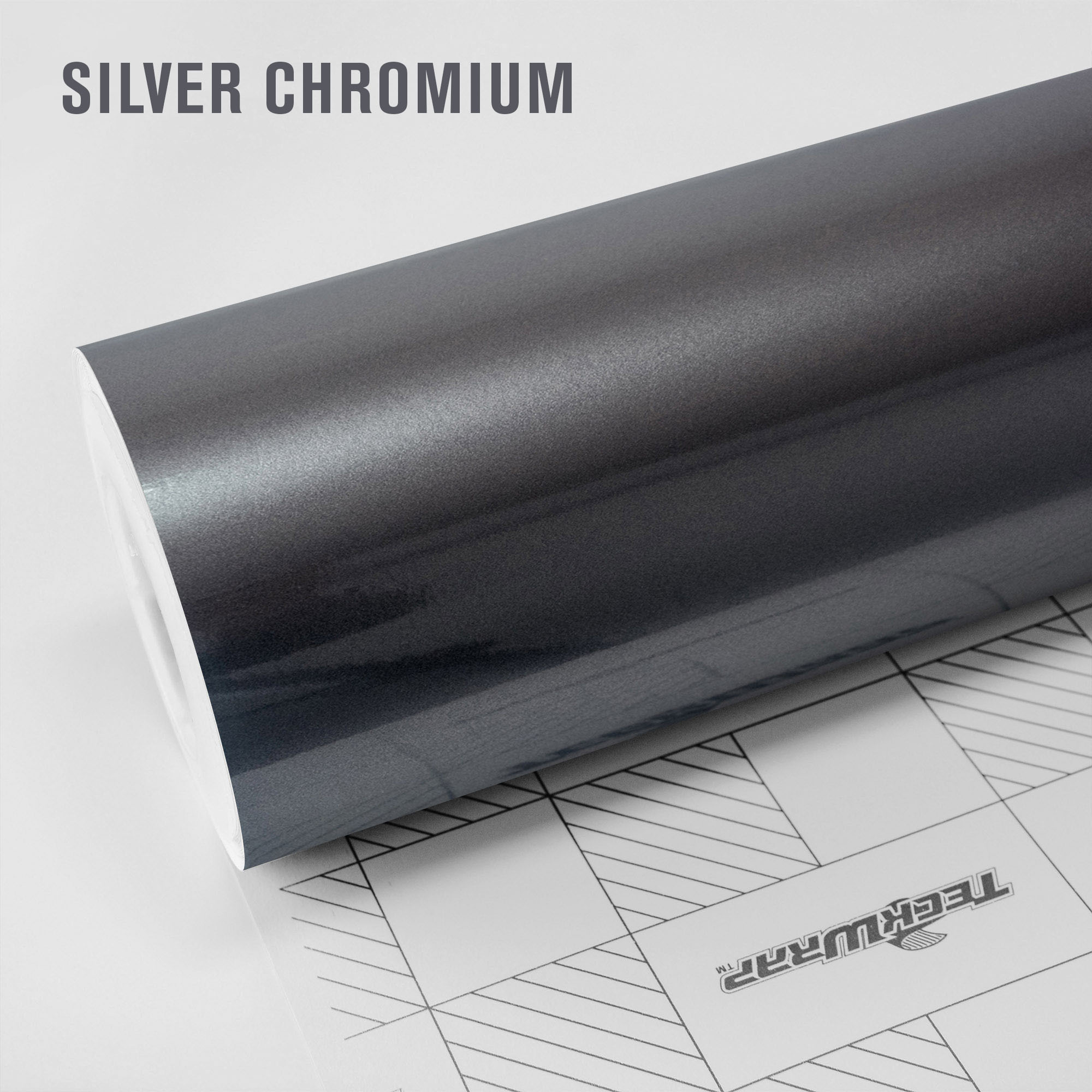 Автовинил TeckWrap RB11 Silver Chromium