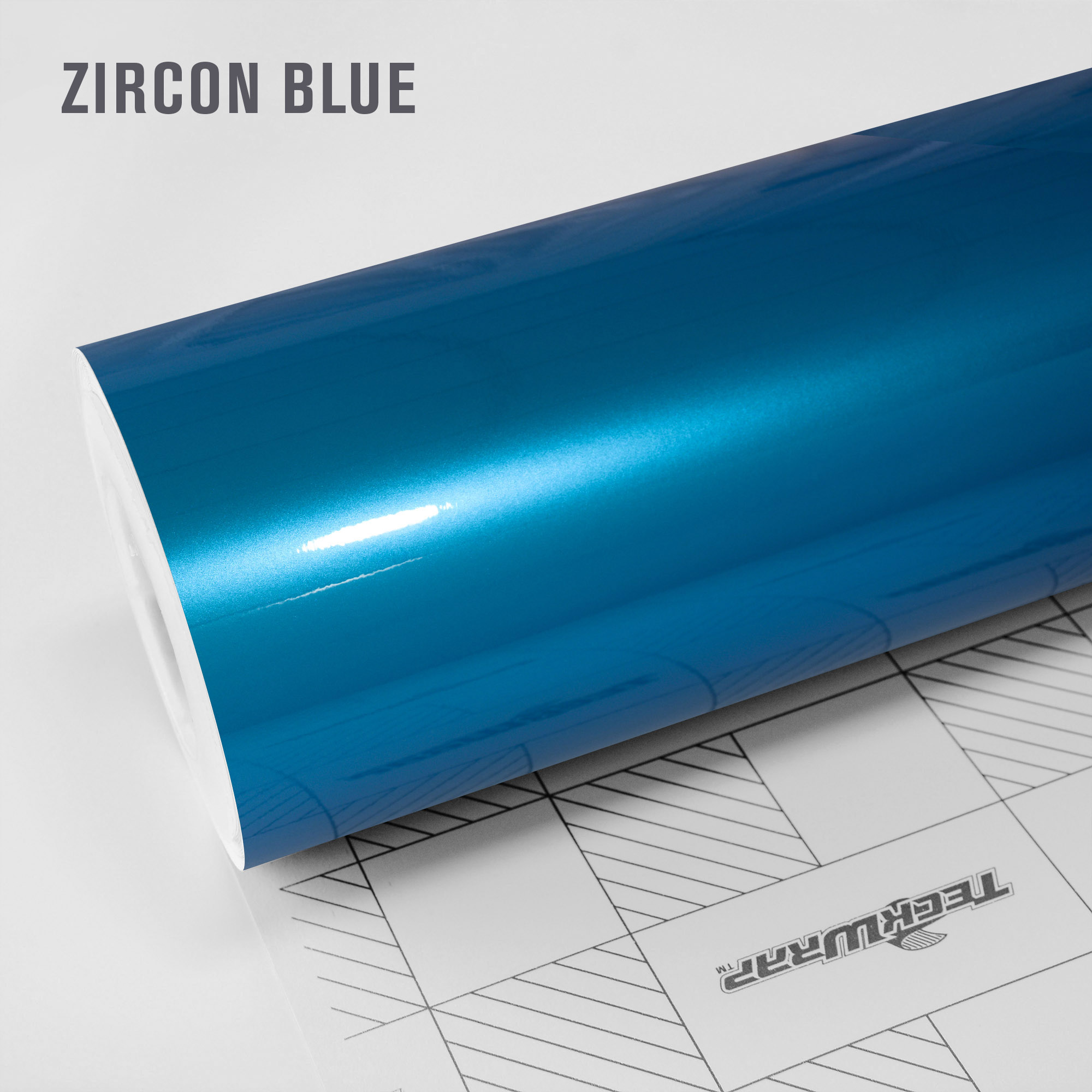 Автовинил TeckWrap RB24 Zircon Blue