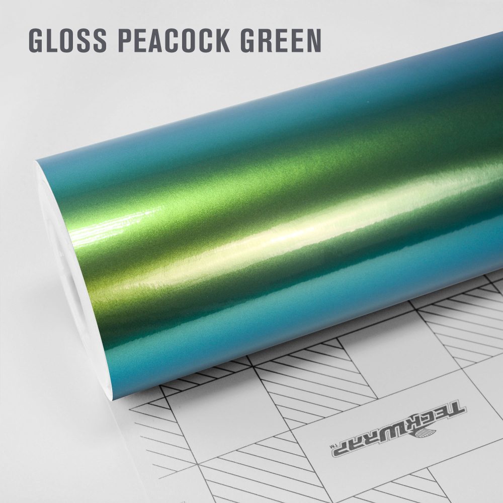 Автовинил TeckWrap RD04G Gloss Peacock Green
