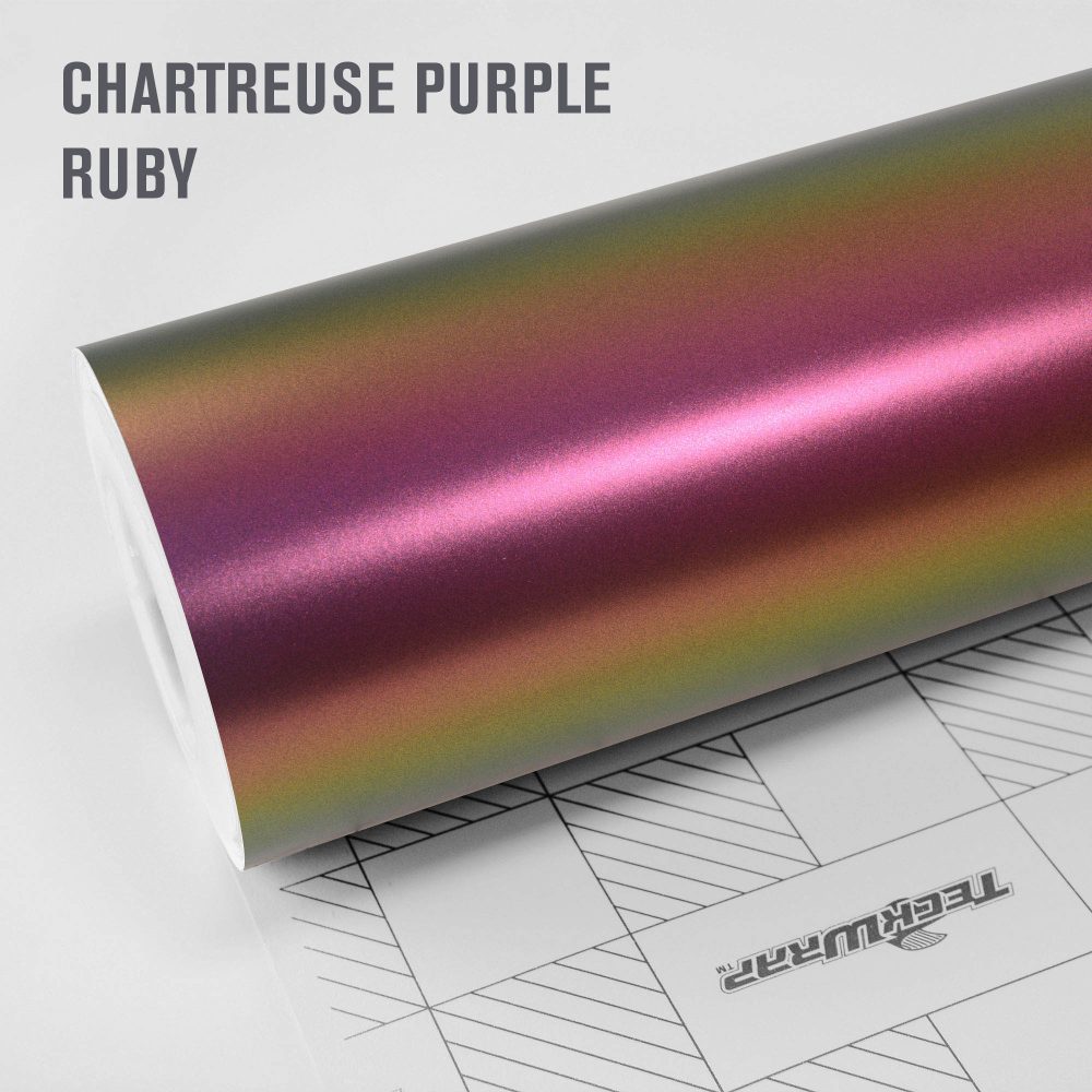 Автовинил TeckWrap RD09 Chartreuse Purple Ruby