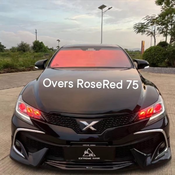 Атермальная тонировочная пленка Хамелеон OVERS Chameleon Rose Red 75%
