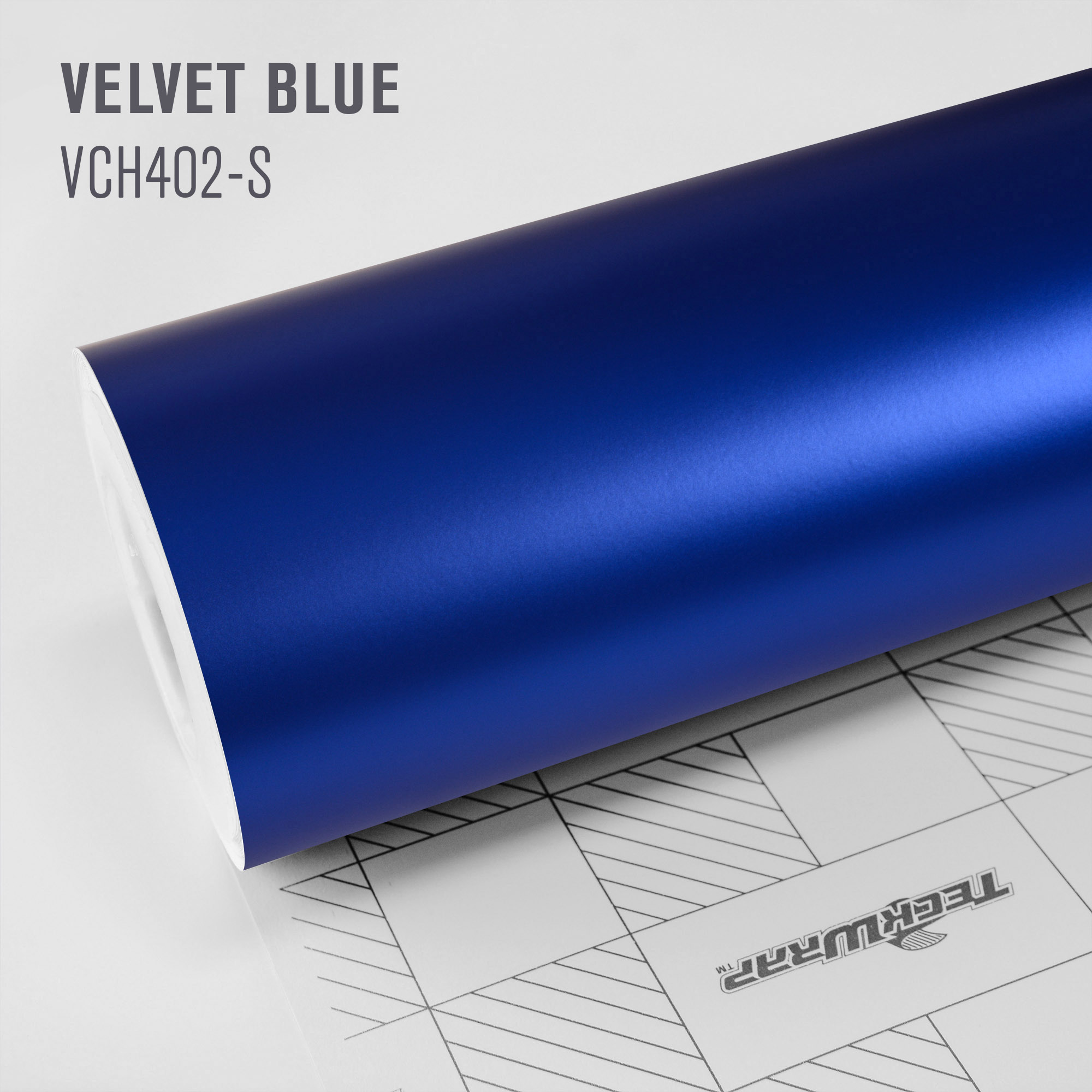 Автовинил TeckWrap VCH402-S Velvet Blue