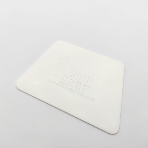 Ракель FUSION HARD CARD White (закруглённый угол)