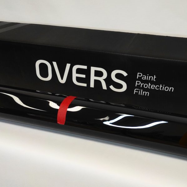 Антигравийная гибридная пленка Overs Black Gloss Hybrid 1,52м х 1м