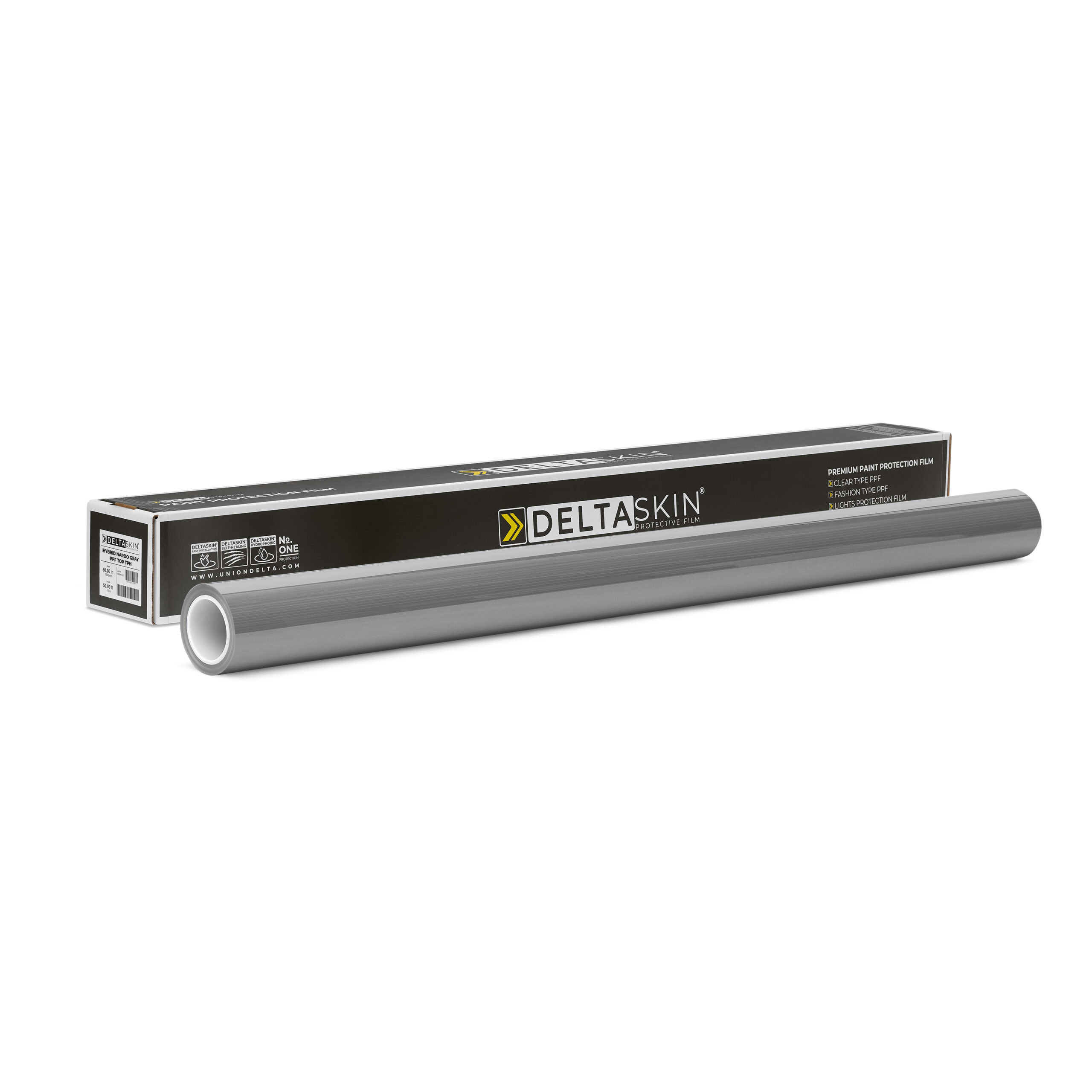 Антигравийная пленка DELTASKIN® HYBRID NARDO GRAY PPF TOP TPH 1,52м х 17.5м