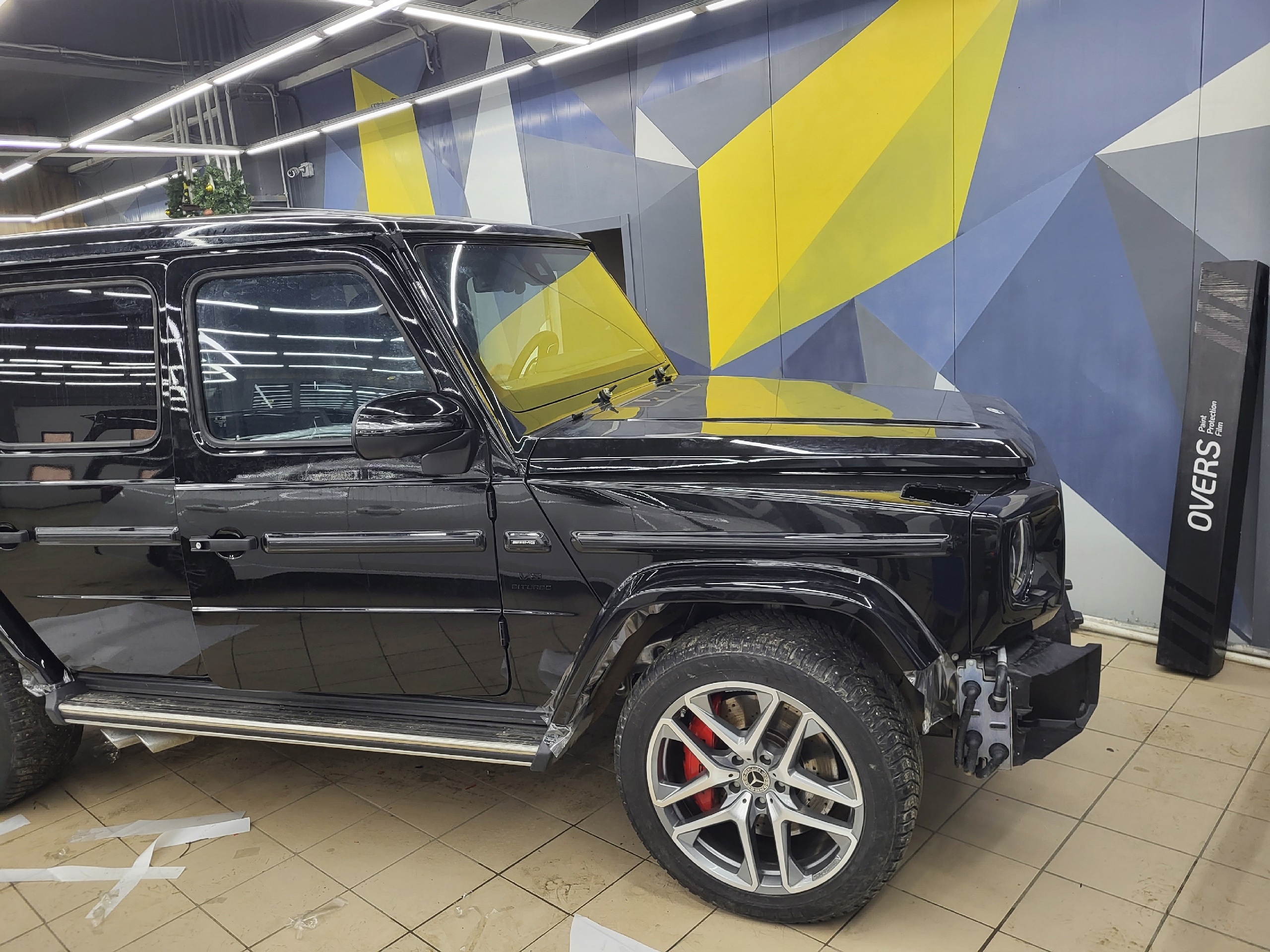 Полиуретановая пленка Overs Gloss PPF ST190 мкр. 1,52 х 1пог.м — изображение 3