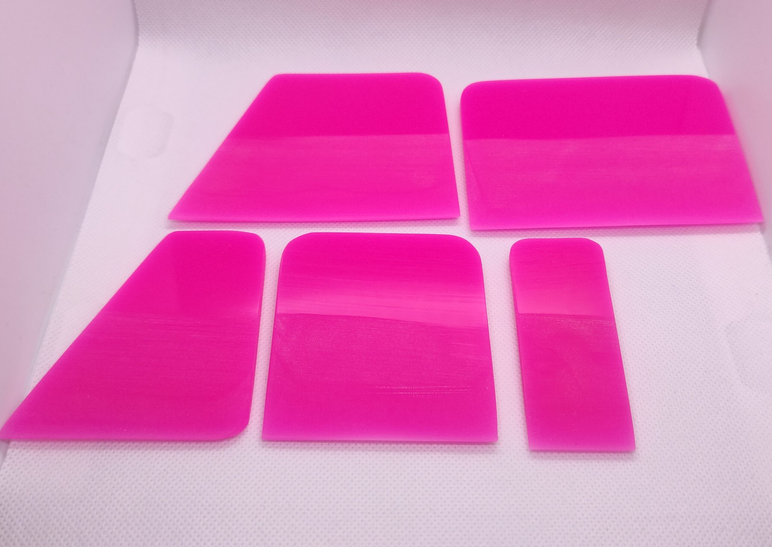Набор ракелей PPF soft pink 5шт