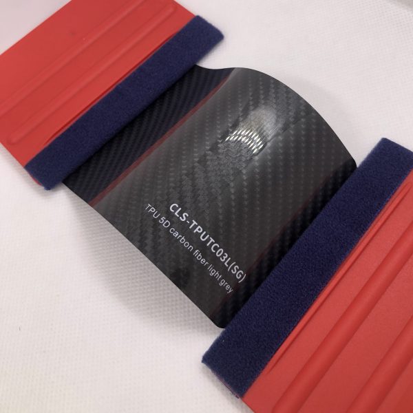 Carlas TPUTC03L 5D carbon fiber light grey