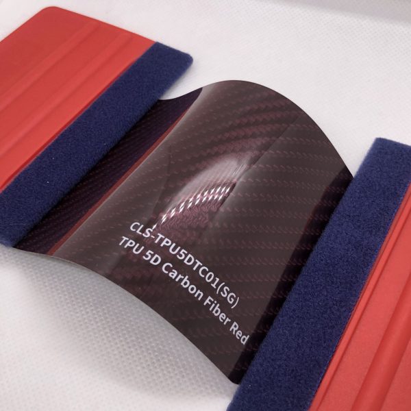Carlas TPU5DTC01 5D carbon Fiber Red