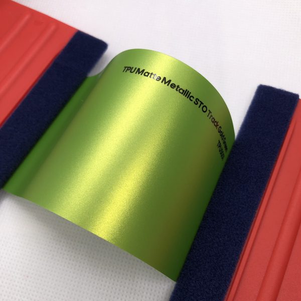 OVERSALL Color PPF - TPU5051 Matte Metallic STO Track Gold Green