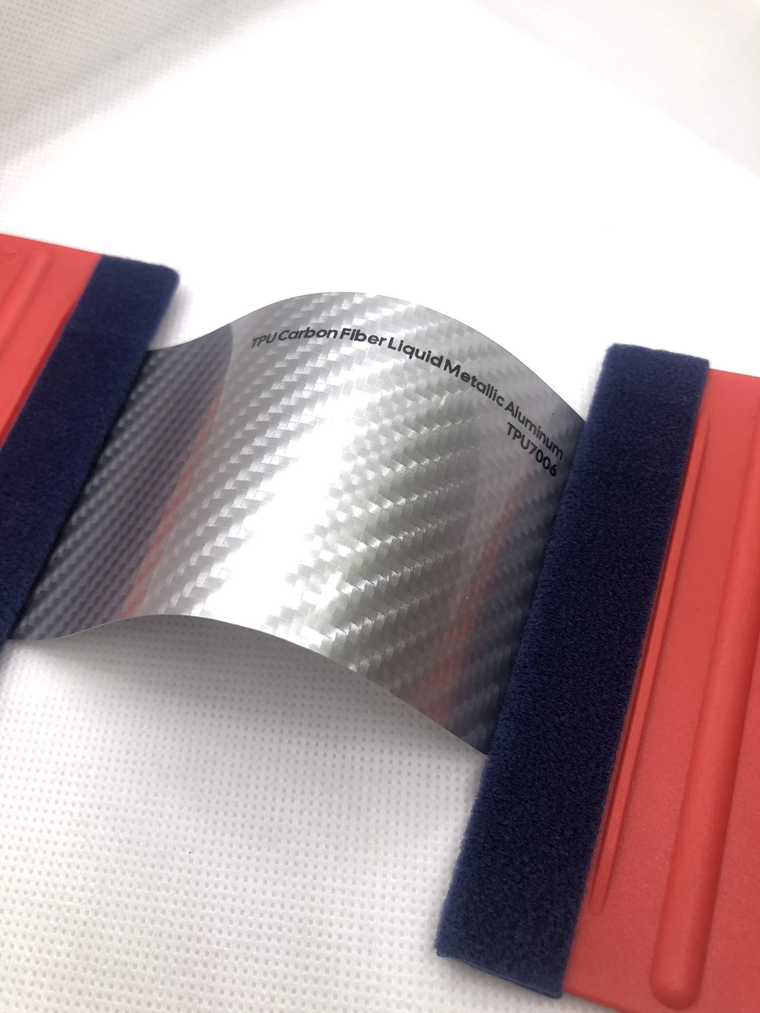 OVERSALL Color PPF - TPU7006 Carbon Fiber Liquid Metallic Aluminum — изображение 2