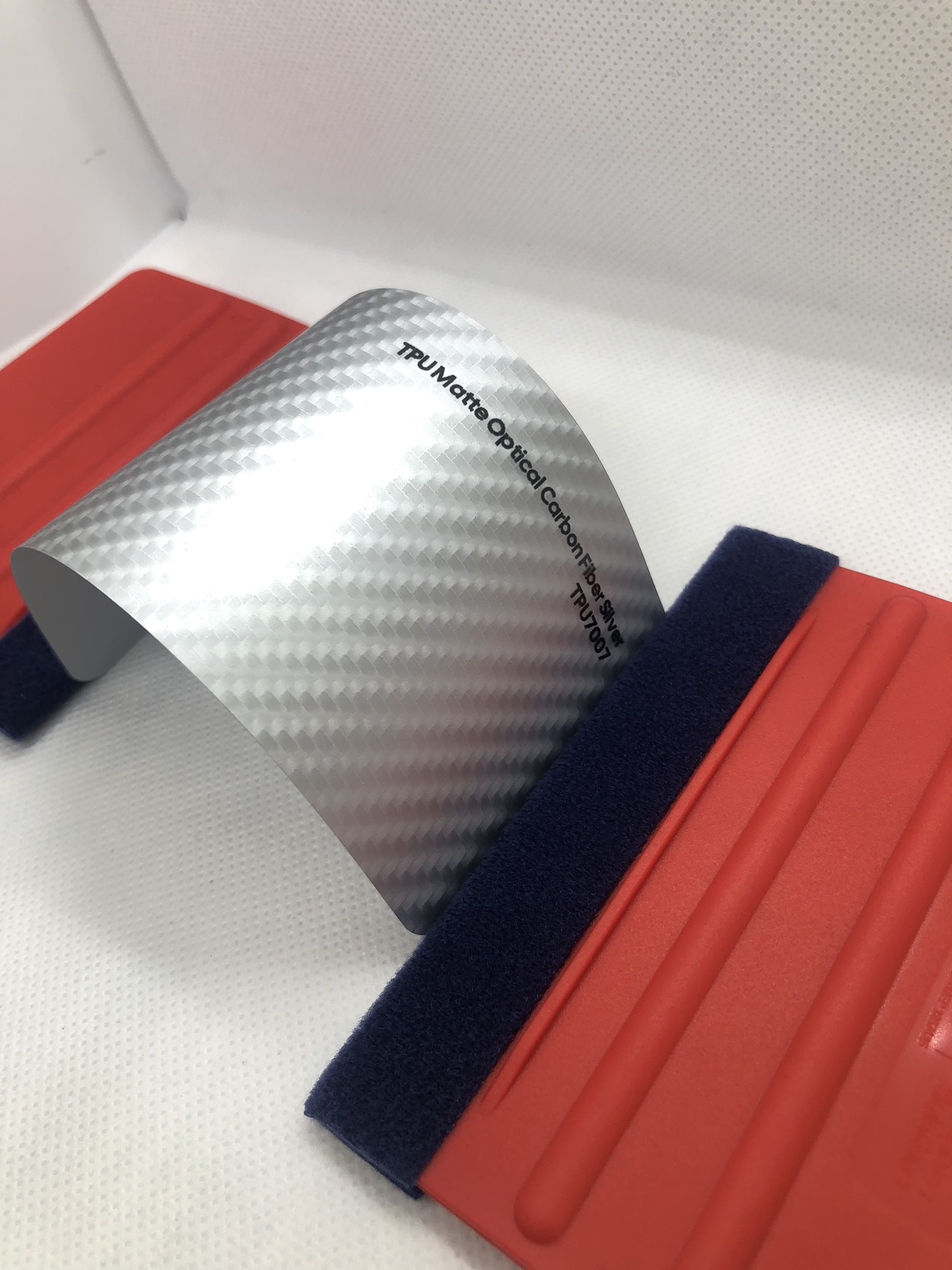 OVERSALL Color PPF - TPU7007 Matte Optical Carbon Fiber Silver — изображение 2