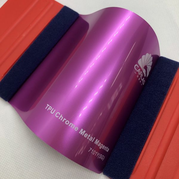 Carlas TPU7101Y Chrome Metal Magenta