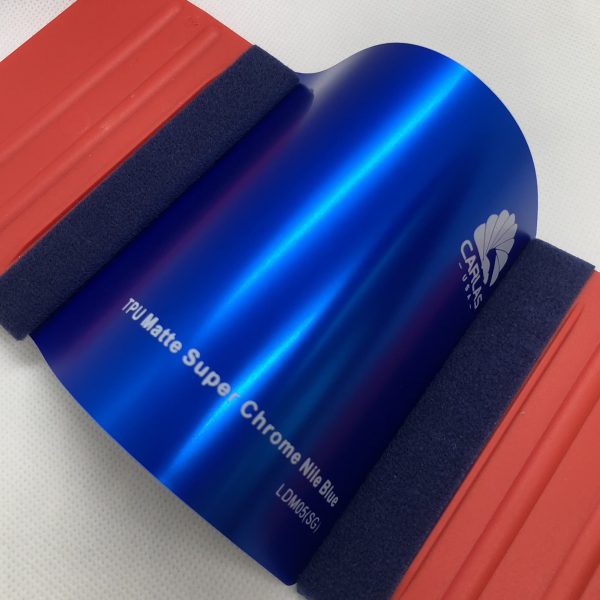 Carlas TPULDM05 Matte Super Chrome Nile Blue