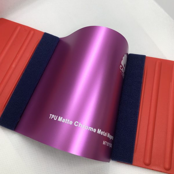 Carlas TPUM7101Y Matte Chrome Metal Magenta