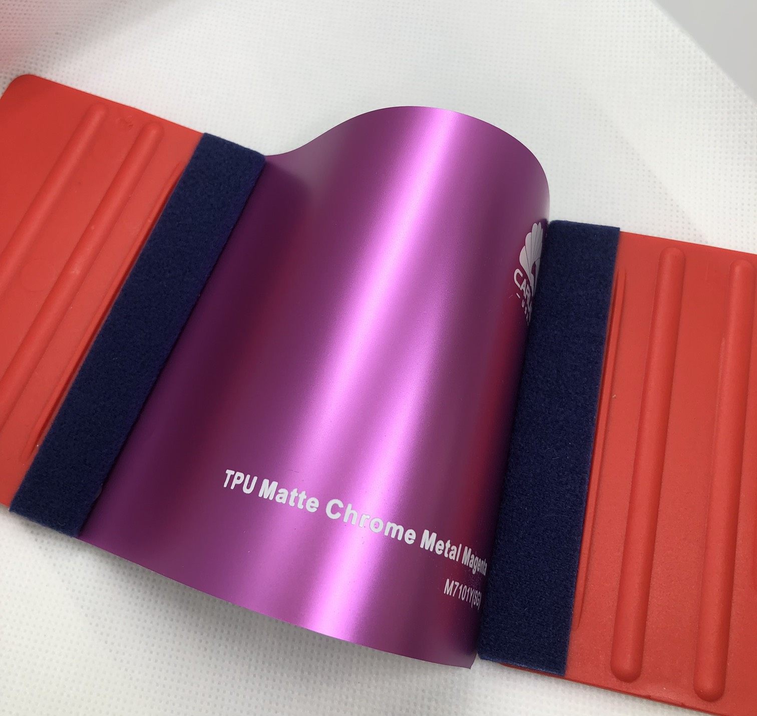 Carlas TPUM7101Y Matte Chrome Metal Magenta