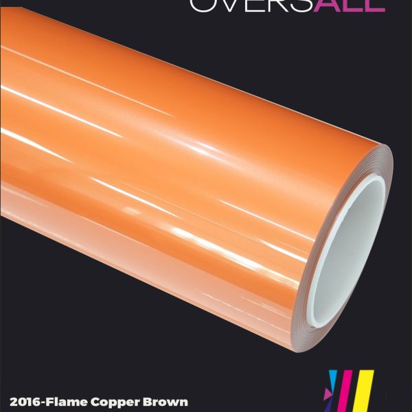 OVERSALL Color PPF - TPU2016 Flame copper Brown