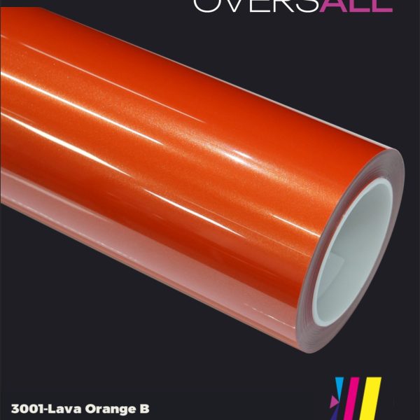 OVERSALL Color PPF - TPU3001 Lava Orange B