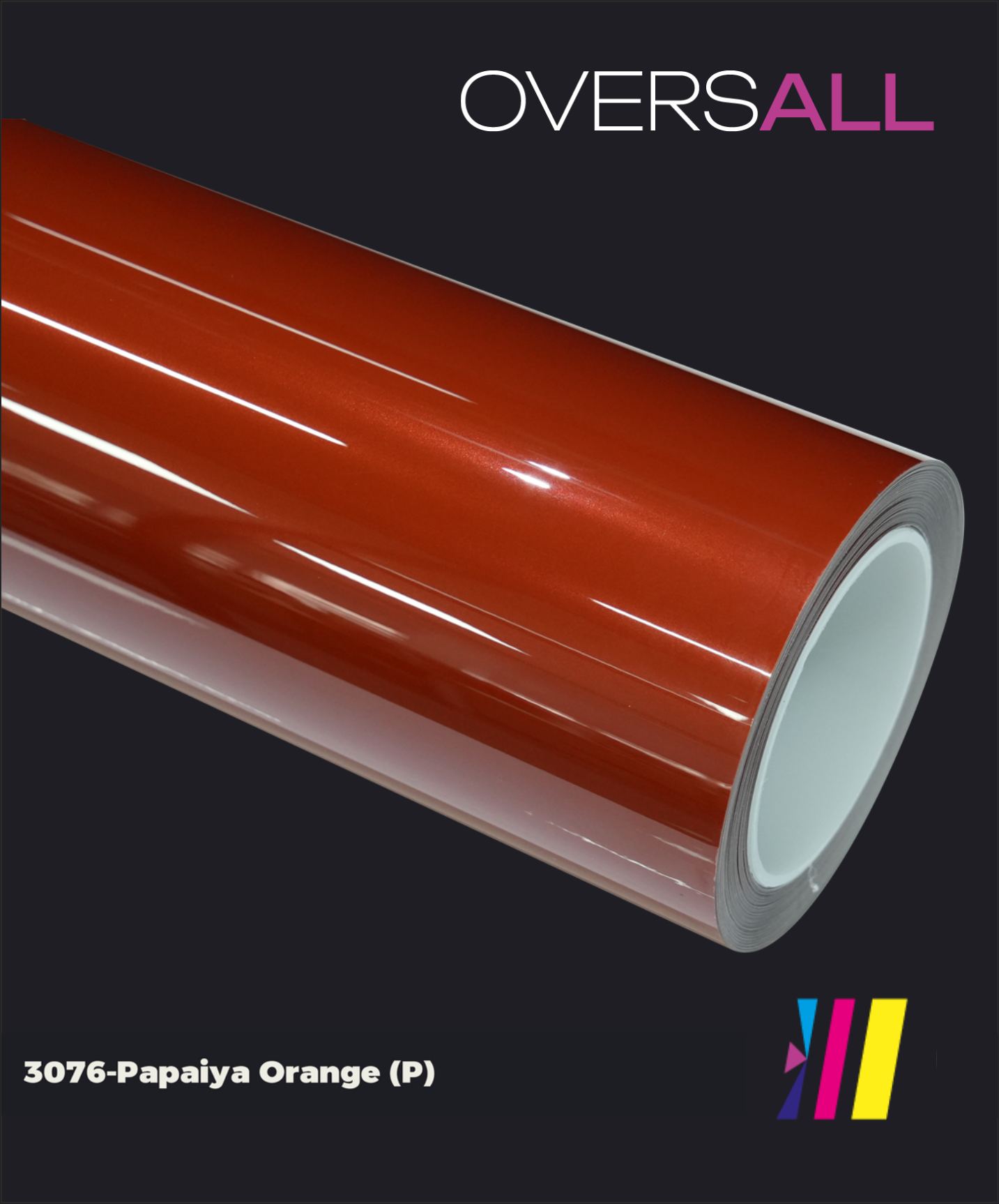 OVERSALL Color PPF - TPU3076 Papaiya Orange