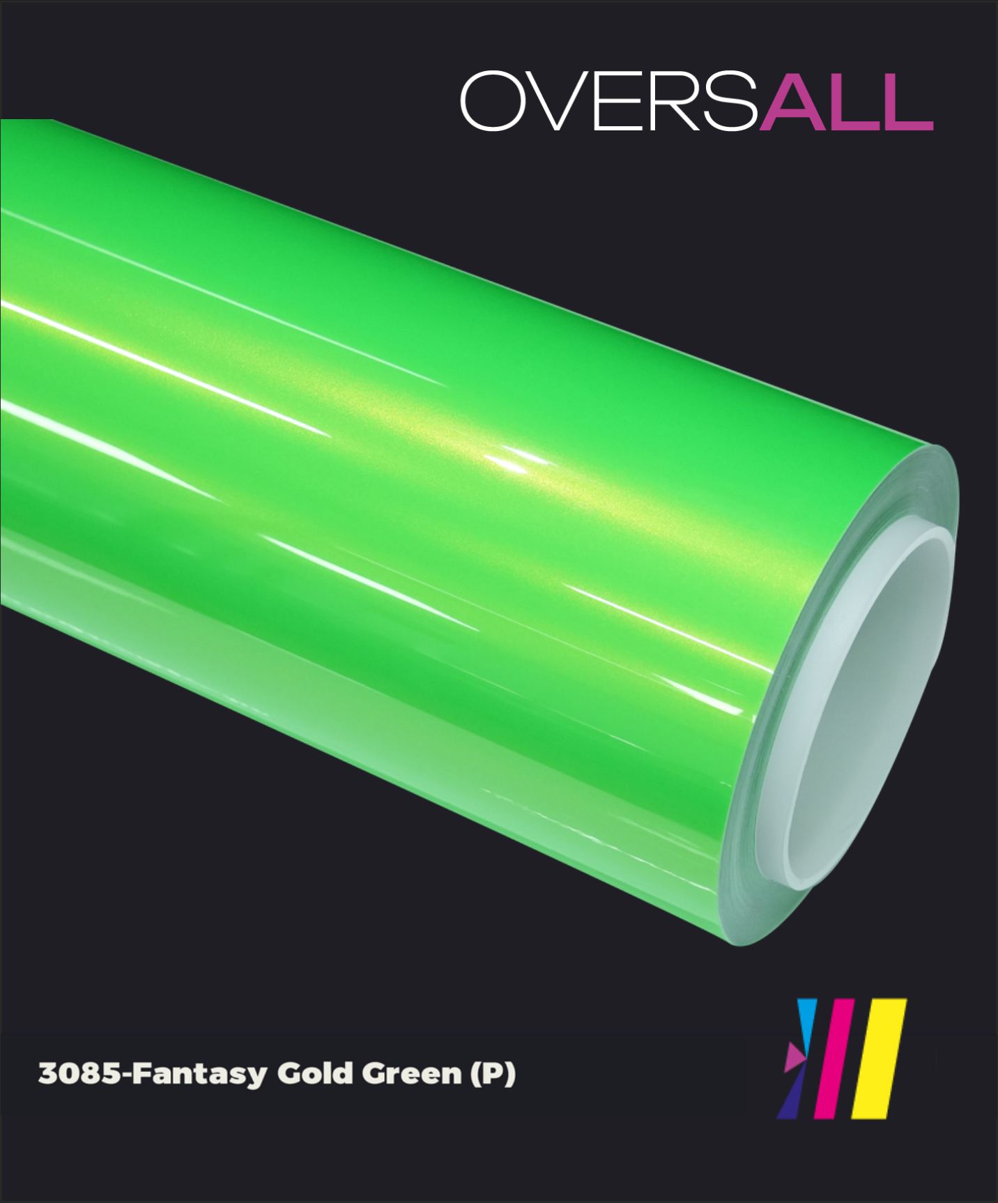 OVERSALL Color PPF - TPU3085 Fantasy Gold Green