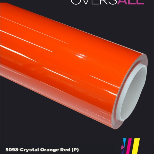 OVERSALL Color PPF - TPU3098 Crystal Orange Red